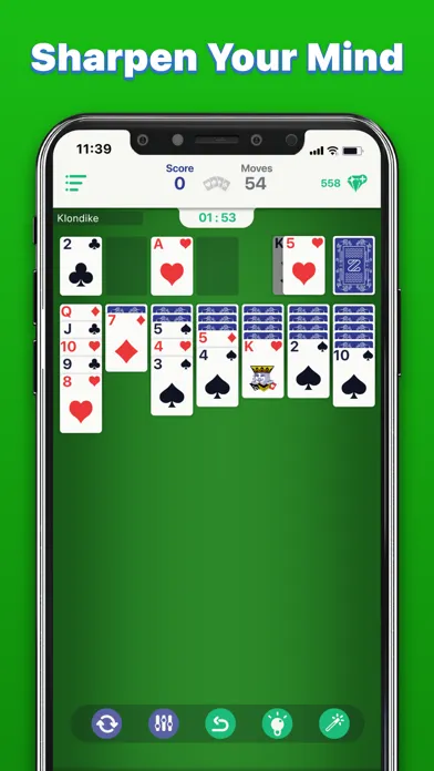 Classic Solitaire - Klondike スクリーンショット